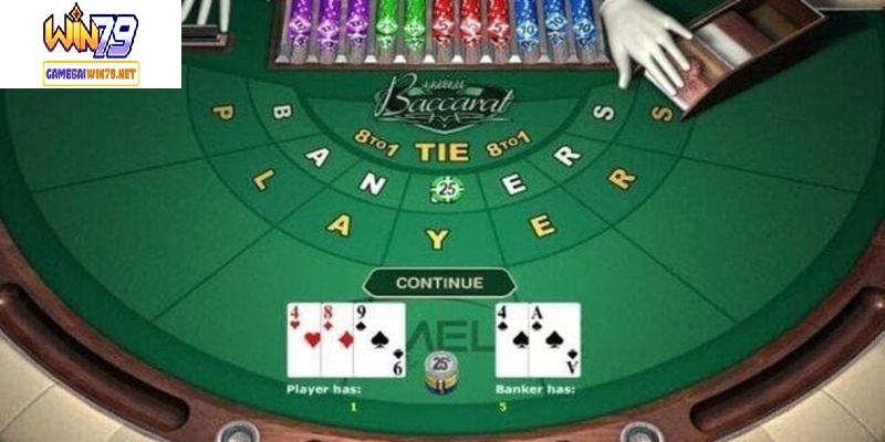 Luật chơi Baccarat Win79 chi tiết